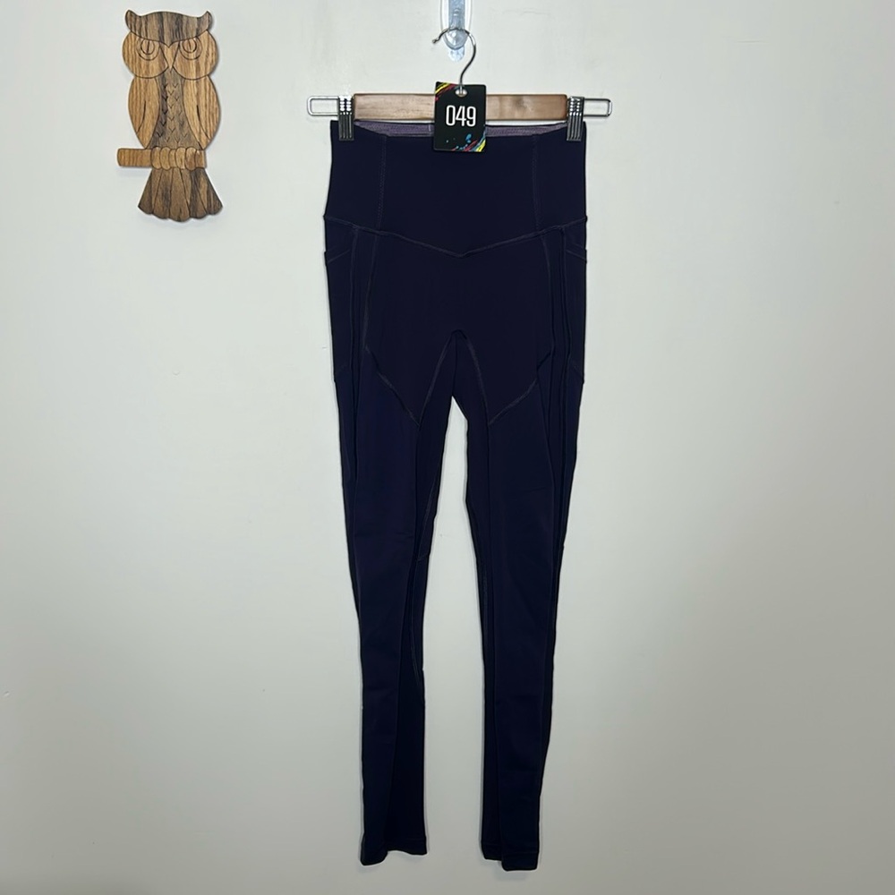 Lululemon All The Right Places pants eggplant purple color